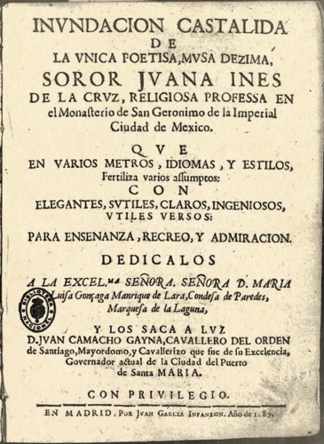 Sor Juana Ines de la Cruz
