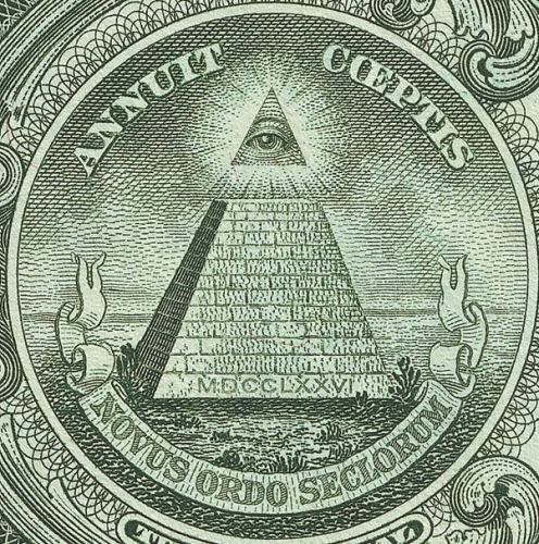 The symbol of the all-seeing eye A Light in the Dark